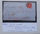 Chile 1862  Cover – Estanco - 5 C - red – PINTO – Nuble – Chillan - Expert MAIER