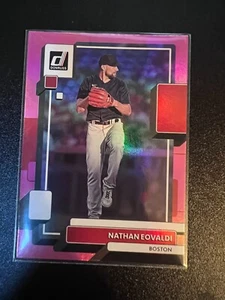 2022 Panini Donruss Nathan Eovaldi Pink Parallel #200 Red Sox - Picture 1 of 2