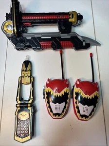 Vntg Bandai Power Rangers Mystic Force Magi Ranger Phone Folding Sword Walkies - Picture 1 of 6