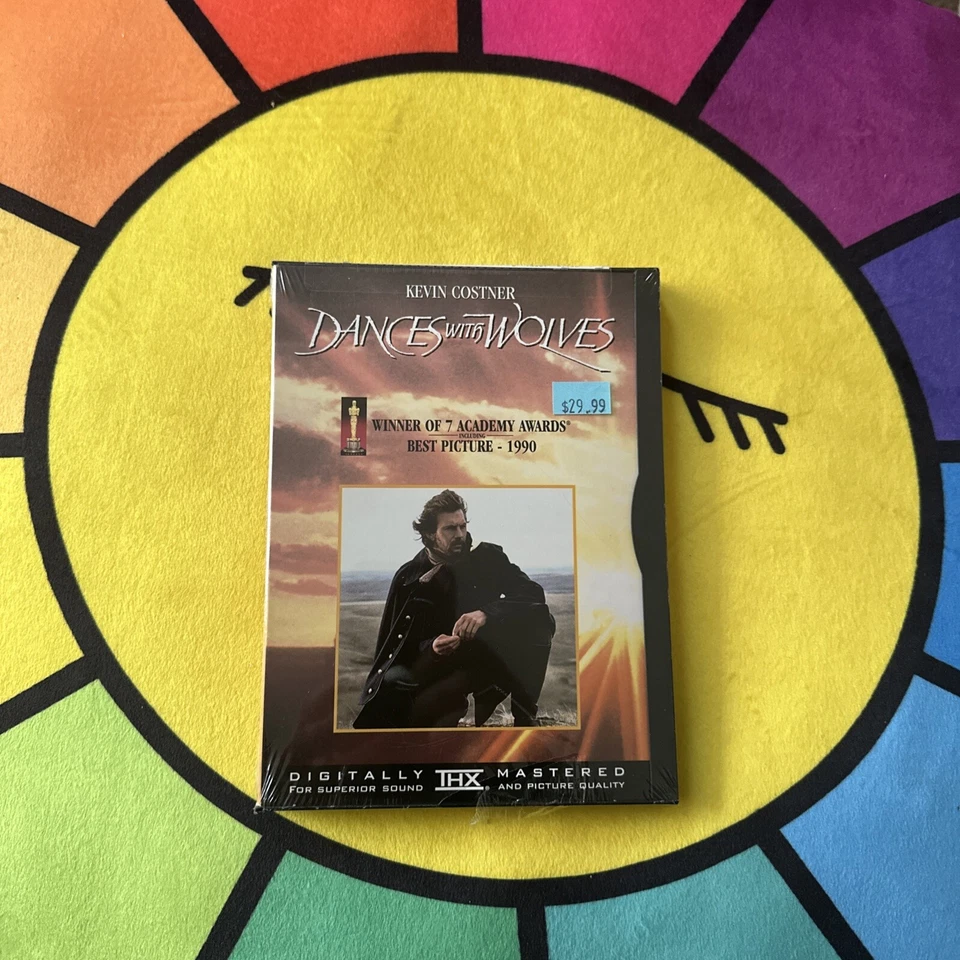 Sealed/New Dances with Wolves (DVD, Widescreen Edition) Rare Snap case Version - Image 1 of 1