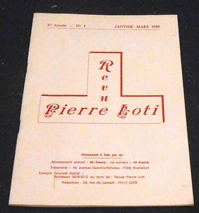 Revue Pierre Loti - Imagen 1 de 1