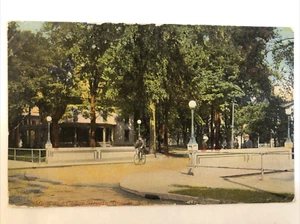 Postal antigua de colección de Main & Cedar Street Oneida NY Nueva York - Imagen 1 de 7