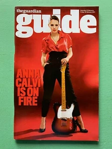 THE GUIDE mag 12-February-2011 ANNA CALVI Kristen Wiig Jason Gardiner TV listing - Picture 1 of 2
