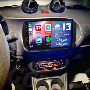 Autoradio Android 13 Für Mercedes Benz Smart Forfour Fortwo 453 GPS Navi Carplay - Bild 1 von 15