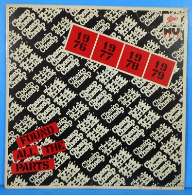CHEAP TRICK FOUND ALL THE PARTS 10" EP 1980 PROMO GREAT CONDITION! VG++/VG+!!A - Image 1 of 4