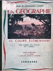 Géographie par René CLOZIER FÉNELON Vie de Paysans Usines L'Afrique Laponie 1948 - Picture 1 of 12