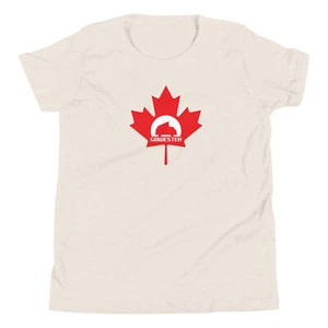GoWesteh GoWesty Canada Parody Logo Maple Leaf Vanagon T3 Van Youth T-Shirt Logo - Picture 1 of 8