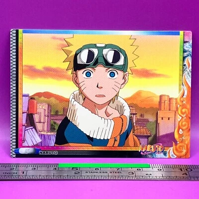 Naruto Uzumaki N-11 NARUTO Oversized Card 2003 ENSKY TCG Japanese #425 - Image 1 of 4