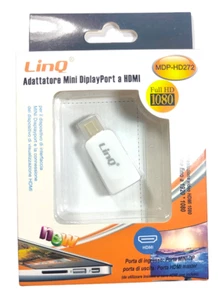 Convertitore Adattatore Da Mini Displayport A HDMI Full HD 1080 Audio DTS - Foto 1 di 4