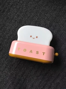 Cute Cartoon Toaster Toast Bread Night Light USB Rechargeable Sleep Lamp Kawaii - Picture 1 of 6
