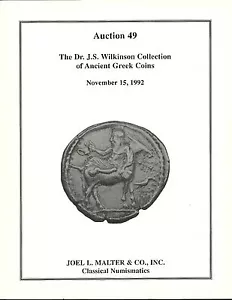 Malter Auction 49, The Dr. J.S. Wilkinson Collection of Ancient Greek Coins - Picture 1 of 12