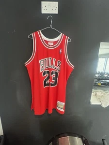 1987-88 Michael Jordan Chicago Bulls Jersey Authentic Hardwood Classics XL - Picture 1 of 7