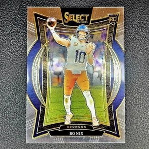 2024 Panini Select - Concourse Bo Nix #30 (RC) - Denver Broncos - Picture 1 of 2