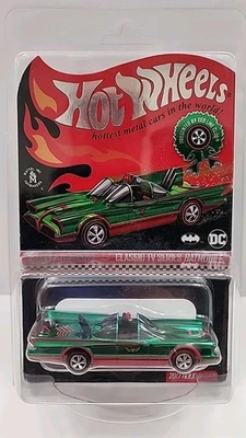 Hot Wheels RLC Club Exclusive Classic TV Batmobile 2017 Holiday Car #02561/06000 - Image 1 of 4