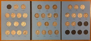 1917 - 1930 STANDING LIBERTY QUARTERS  *COMPLETE SET* (NO 1916) - Picture 1 of 22