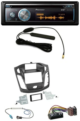 Pioneer CD USB Bluetooth DAB MP3 Autoradio für Ford Focus (DYB, 2011-2014) - Bild 1 von 4