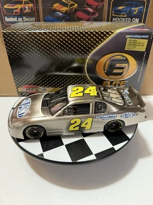 Coche de prueba Jeff Gordon Elite #24 DuPont metal cepillado 2000 1/24 Nascar diecast Foto 1 de 4