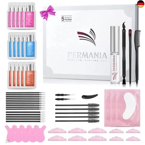 PERMANIA 2024 Wimpernlifting Set & Augenbrauen Lifting Set, Lash Lift Set, - Bild 1 von 7
