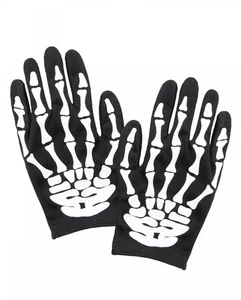 Bedruckte Skelett Handschuhe - Bild 1 von 4