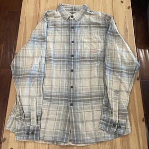 NWT Pendleton Linen Blend Plaid Button Up Short Sleeve Shirt Casual Mens L - Picture 1 of 10