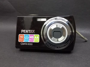 Digital Camera Pentax Optio E80, 10Mp Compact Digital Camera Pentax - Picture 1 of 10
