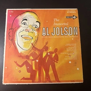 Al Jolson - The Immortal Al Jolson, VINYL LP - Picture 1 of 9