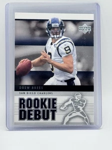 2005 Upper Deck Rookie Debut - #80 Drew Brees NM/NM+ - Picture 1 of 2