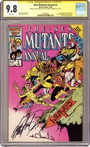 New Mutants Annual #2D CGC 9.8 SS Davis/ Claremont 1986 1613894011 - Picture 1 of 2