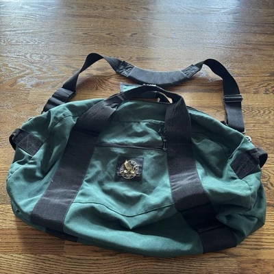 Vintage Eddie Bauer Expedition Duffel Bag Green Lightweight MADE SEATTLE USA - Image 1 of 4