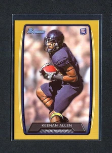 2013 Bowman - #175 Keenan Allen [Gold] 351/399 Rookie Card RC - Picture 1 of 3