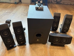 Logitech X-540, 5.1 - Lautsprecher Soundsystem - Bild 1 von 4
