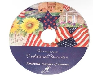 American Traditional Favorites• Paralyzed Veterans Of America Rare Cd - Picture 1 of 1