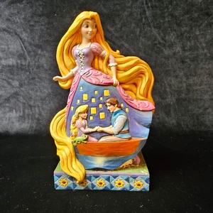 Jim Shore Disney Tangled Rapunzel "Enlightened Love" Eugene Lanterns No Box *SIEHE - Bild 1 von 13