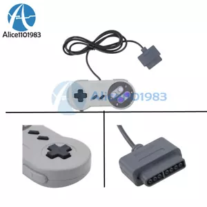 16 Bit Controller for Super Nintendo SNES System Console Control Pad NEW - Picture 1 of 7