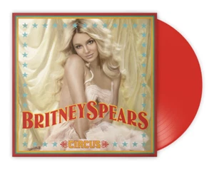 Britney Spears - Circus RED COLOURED vinyl LP NEW/SEALED IN STOCK - Picture 1 of 1