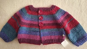 Wunderschöne Strickjacke für ca. 36 - 38 cm Bär oder Puppe - Handarbeit! - Picture 1 of 2