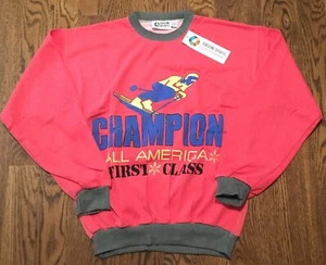 Vintage Cuccini Sports Sweatshirt Small Turbo Sportswear 80s Halloween Costume - Imagen 1 de 4