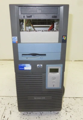 HP X2100 Workstation Computer Intel Pentium 4 1GB Ram No HDD or Side Panel - Image 1 of 4