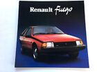 1984 Renault Fuego and Turbo Factory Car Sales Brochure Catalog