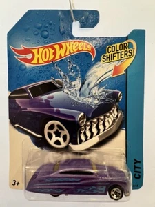 Hot Wheels Purple Passion Color Shifters Series BHR52 NRFP 2013 tarjeta temprana sin usar, en caja - Imagen 1 de 6