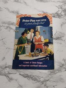 Peter Pan Peanut Butter Vintage Advertising Recipe Book Booklet Cookbooks - Picture 1 of 3