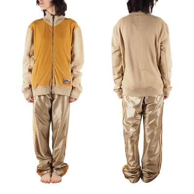 Dolce & Gabbana Vintage Mujer Terciopelo Malla Cremallera Chaqueta Pantalones Traje Conjunto Talla L/XL Foto 1 de 4