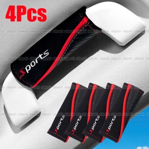 4Pcs Auto Car Interior Accessories Roof Handle Armrest Protector Cover Universal - Picture 1 of 12