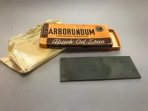 for Straight Razor Stone CARBORUNDUM EINGETRAGENES WARENZEICHEN - Picture 1 of 12