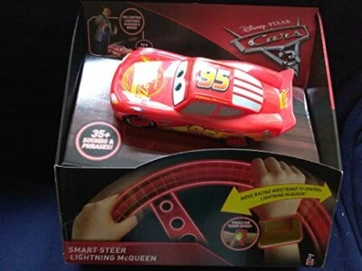 Mattel Disney Pixar Cars 3 Smart Steer Lightning McQueen 35+ sonidos y frases Foto 1 de 4