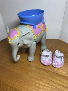 Retired American Girl Bitty Baby Circus Tiny the Elephant Toy 1999 Works + Shoes - Picture 1 of 10