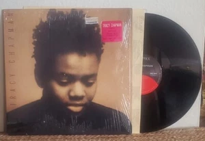 Tracy Chapman Self Titled LP 1988 1st Pressing In Shrink W/Hype & Lyric Sheet NM - Picture 1 of 13