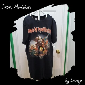 Iron Maiden Unisex T Shirt Sz Large - Picture 1 of 4