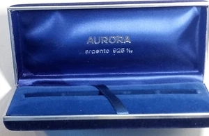AURORA-CUSTODIA PER PENNA O STILO -VINTAGE-ASTUCCIO-SCATOLA-RARE BOX-CASE-CAJA - Foto 1 di 12