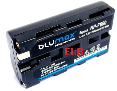 Batteria BLUMAX HQ Ricambio SONY NP-F550 NPF550 NP-F330 NP-F530 NP-F570 NP-F750
